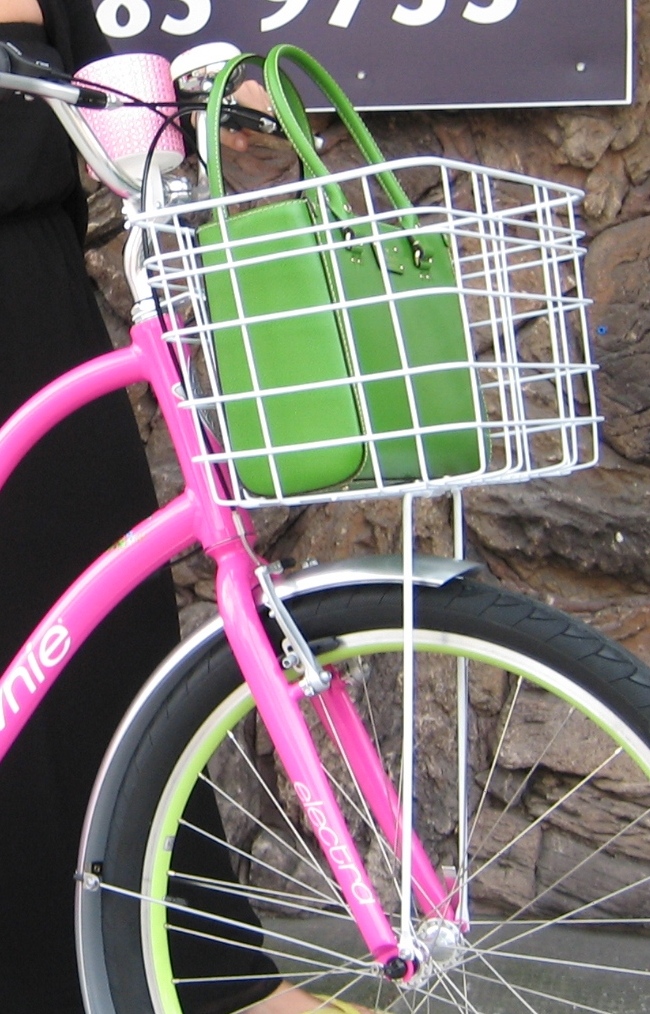 electra bikes basket